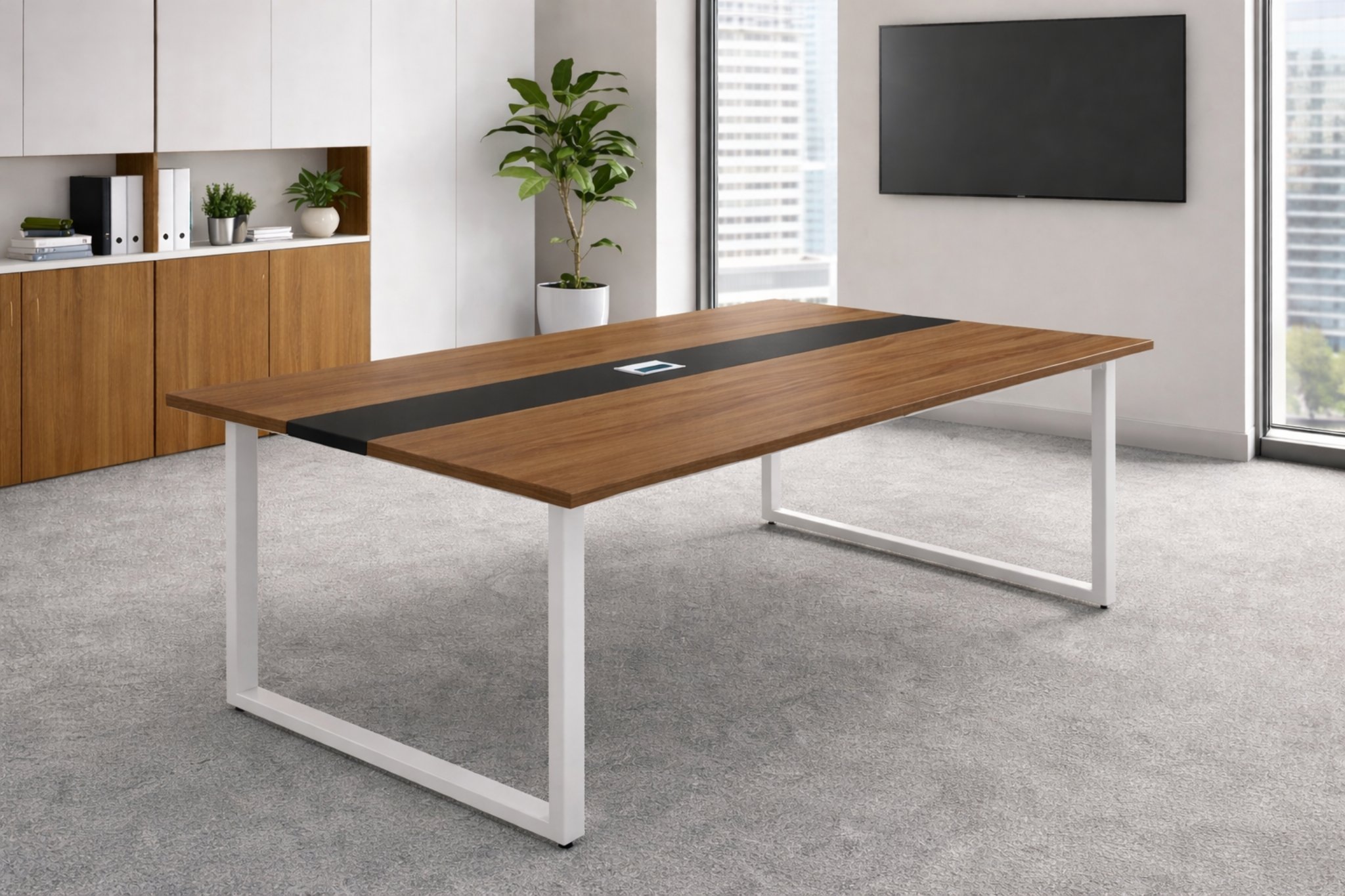 Conference Table – Panel Wood Style (1600mm)